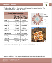 Cinnabar Quilt Pattern by Nollie + Bean