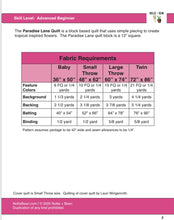 Paradise Lane Quilt Pattern by Nollie + Bean