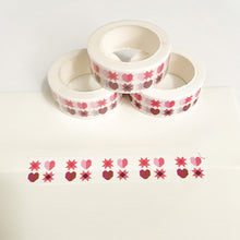 Claremont Washi Tape - Bright Maroon