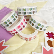 Claremont Washi Tape - Bright Maroon