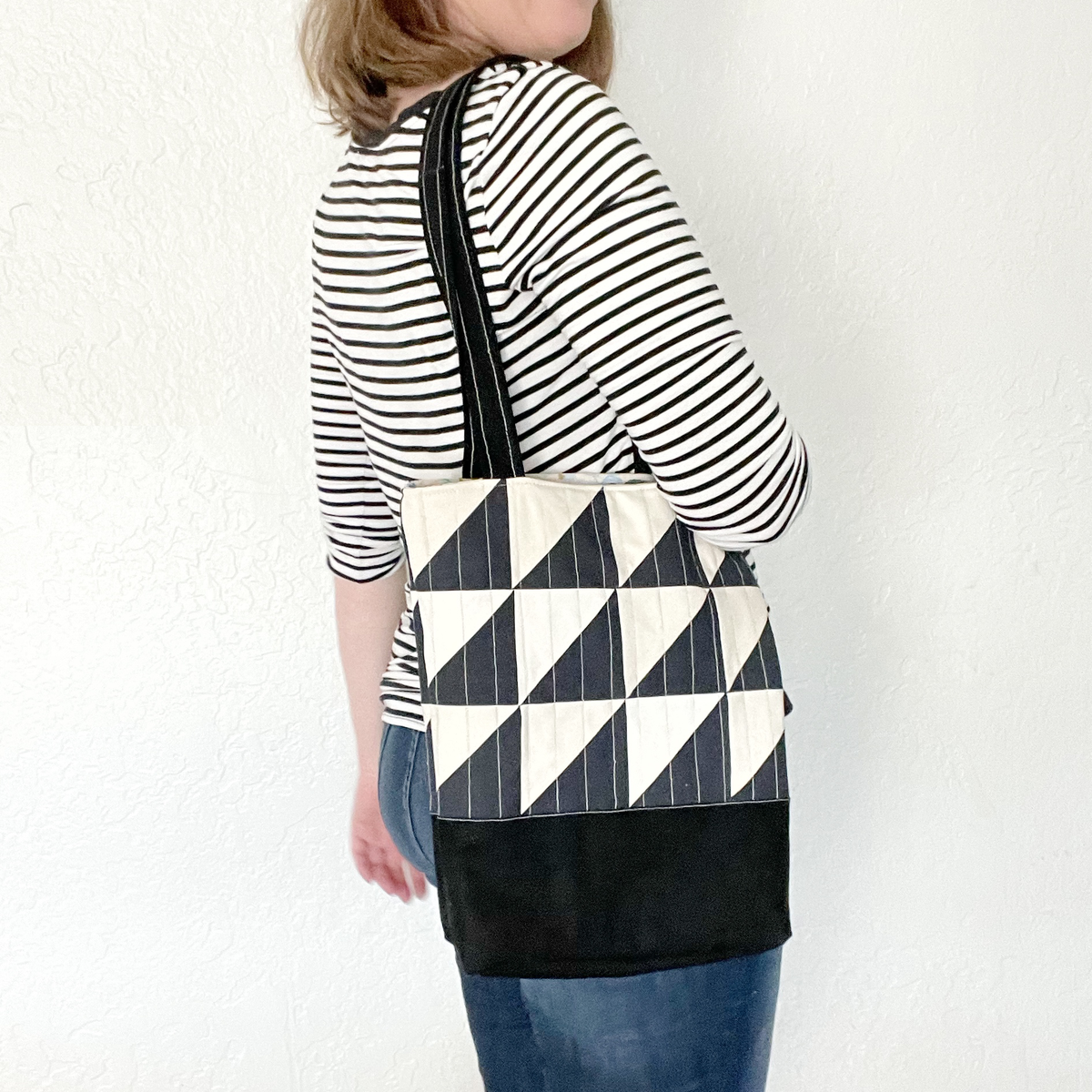 Quilted Tote Bag -- Project Kit – Nollie + Bean