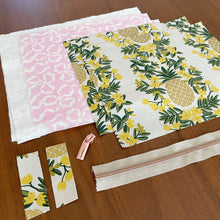 Quilted Canvas Pouch -- Project Kit