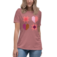 Claremont Quilt Tee - Heather Mauve
