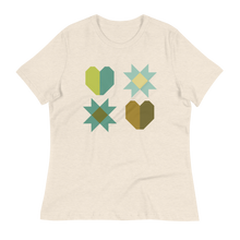 Claremont Quilt Tee - Creamy Mint