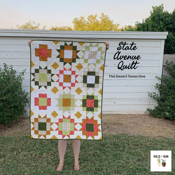 State Avenue Quilt - The Desert Tones One