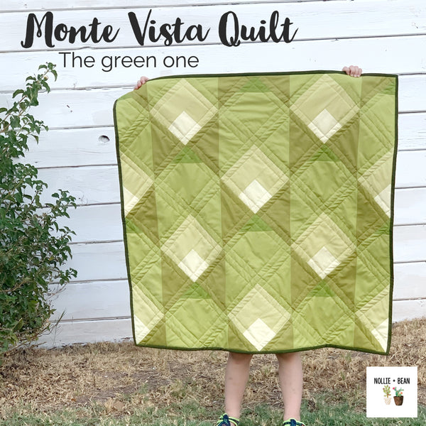 Monte Vista Quilt - The Green One