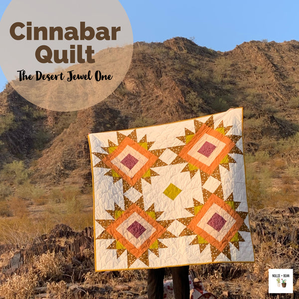 Cinnabar Quilt:  The Desert Jewel One