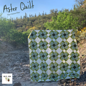 Aster Quilt - The Green One