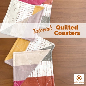 Tutorial:  Quilted Coasters