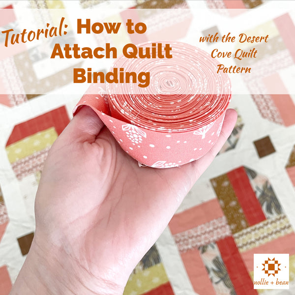 Tutorial:  How to Attach Quilt Binding