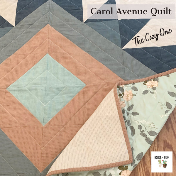 Carol Avenue Quilt:  The Cozy One