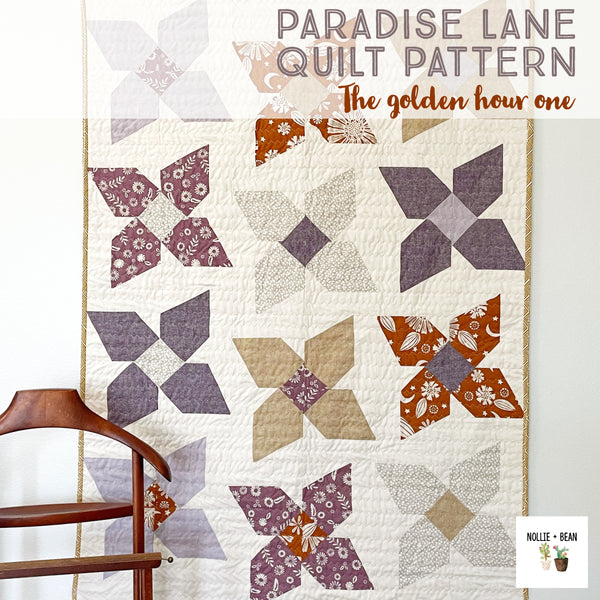 Paradise Lane Quilt:  The Golden Hour One