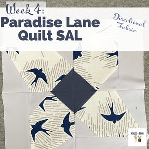 Paradise Lane SAL:  Week 4