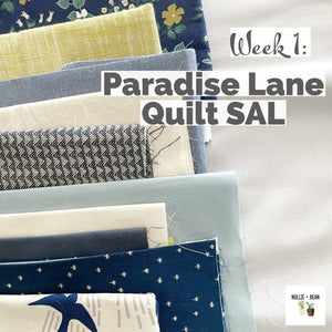 Paradise Lane SAL:  Week 1