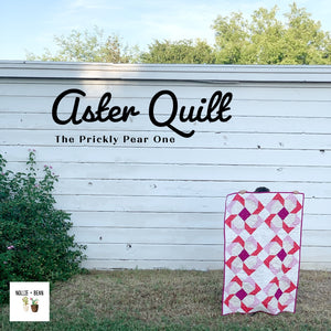 Aster Quilt - The Prickly Pear One