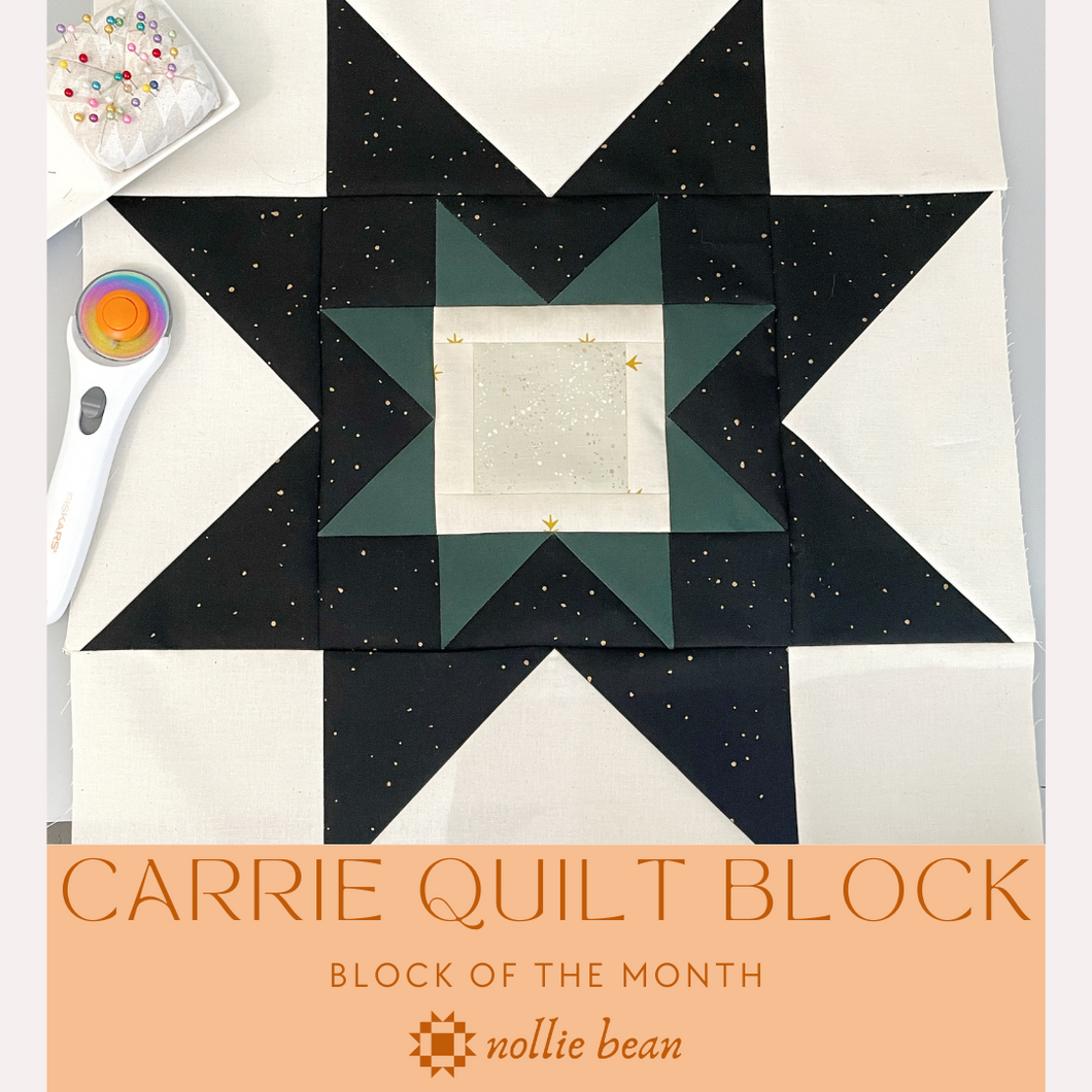 Carrie - February 2024 Block of the Month (Download)