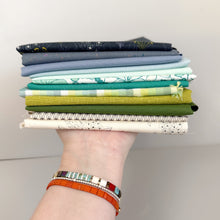 Mint and Midnight Fat Quarter Fabric Bundle