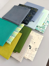 Mint and Midnight Fat Quarter Fabric Bundle