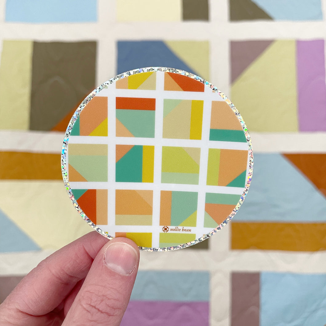 Willetta Quilt Sticker – Nollie + Bean
