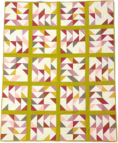 Tatum Quilt Kit in Pickled Pink (Cover Quilt)