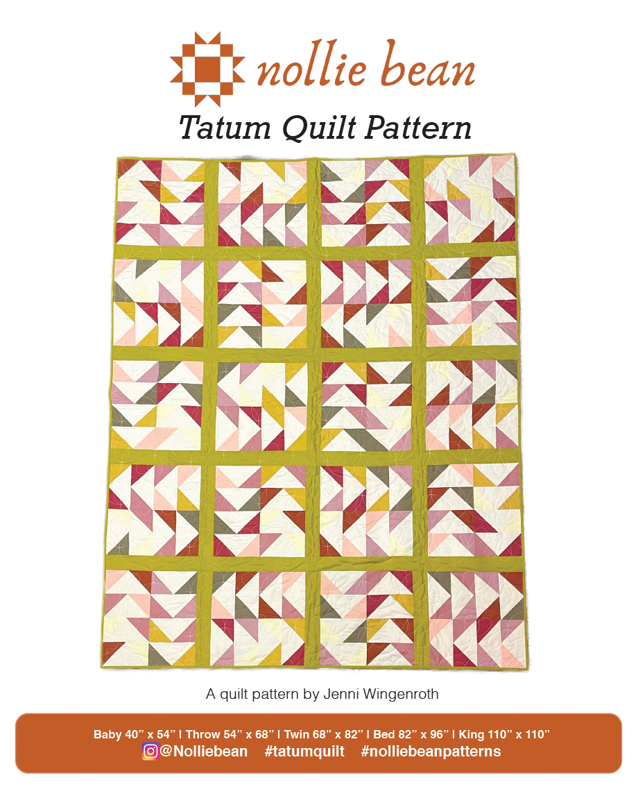 Tatum Quilt Pattern (Printed)