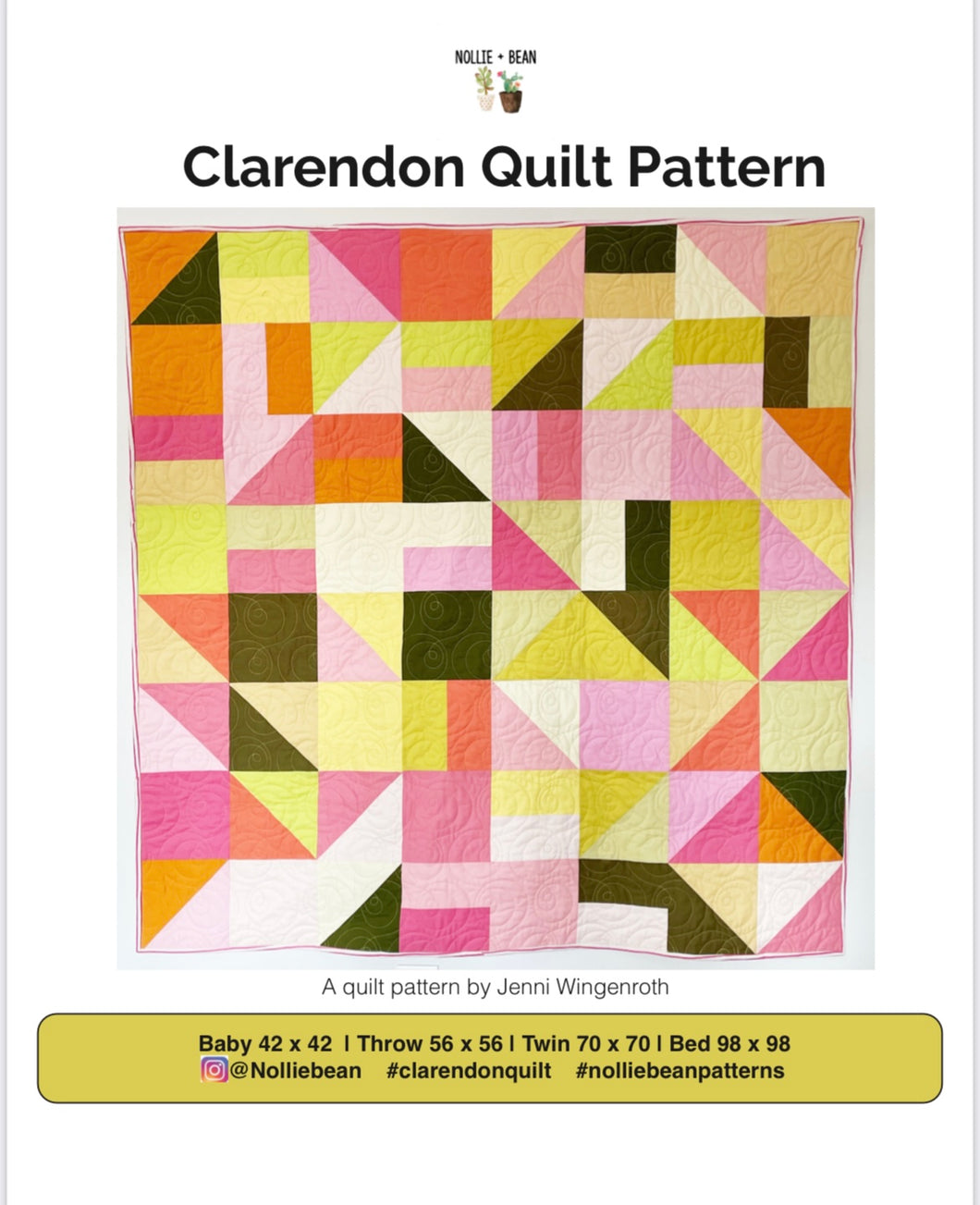 Clarendon Quilt Pattern (Download)