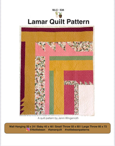 Lamar Quilt Pattern (Download) – Nollie + Bean